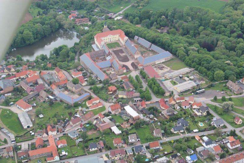 Sonnenschloss Walbeck ein Solarkraftwerk