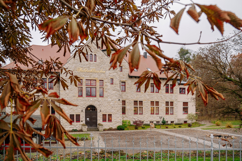 Das Foto zeigt das Restaurant und Café „Waldschlösschen Wangen“. 