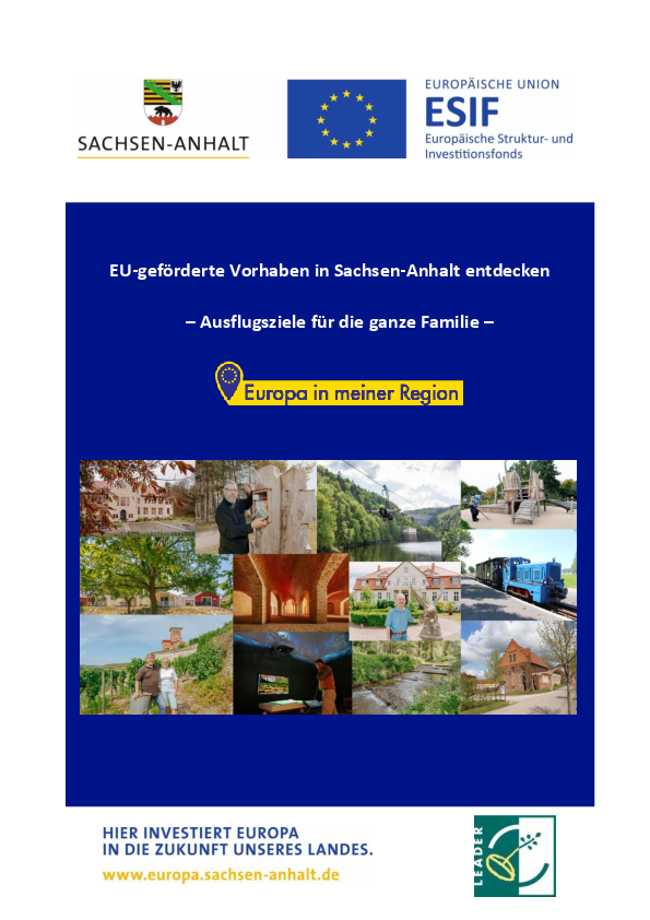 Das Bild zeigt die Titelseite der Broschüre. 